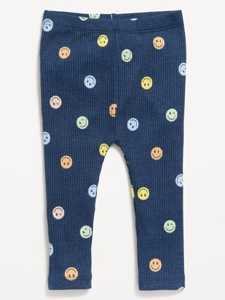 Printed Rib-Knit Leggings for Baby | Old Navy | Old Navy (US)