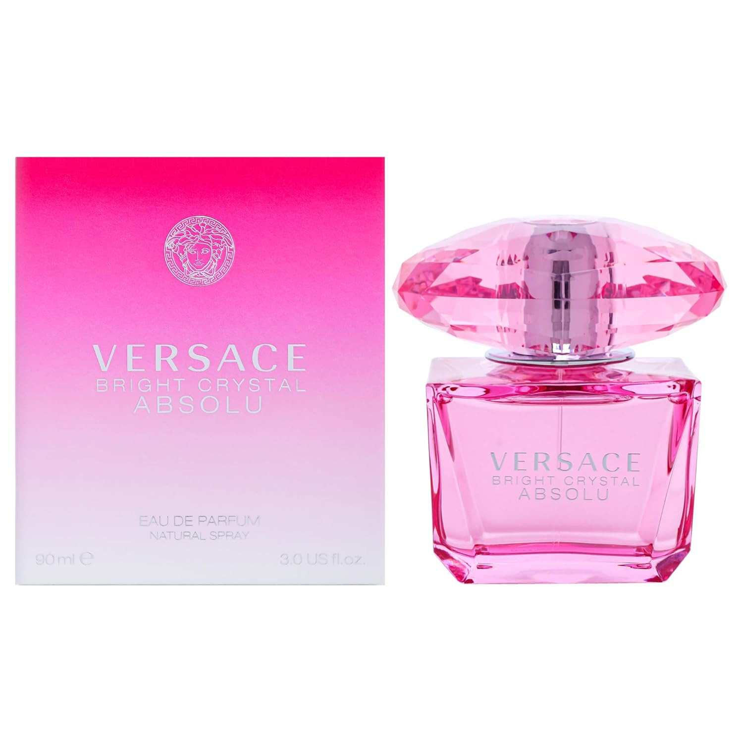Versace Bright Crystal Absolu for Women 3.0 oz Eau de Parfum Spray | Amazon (US)