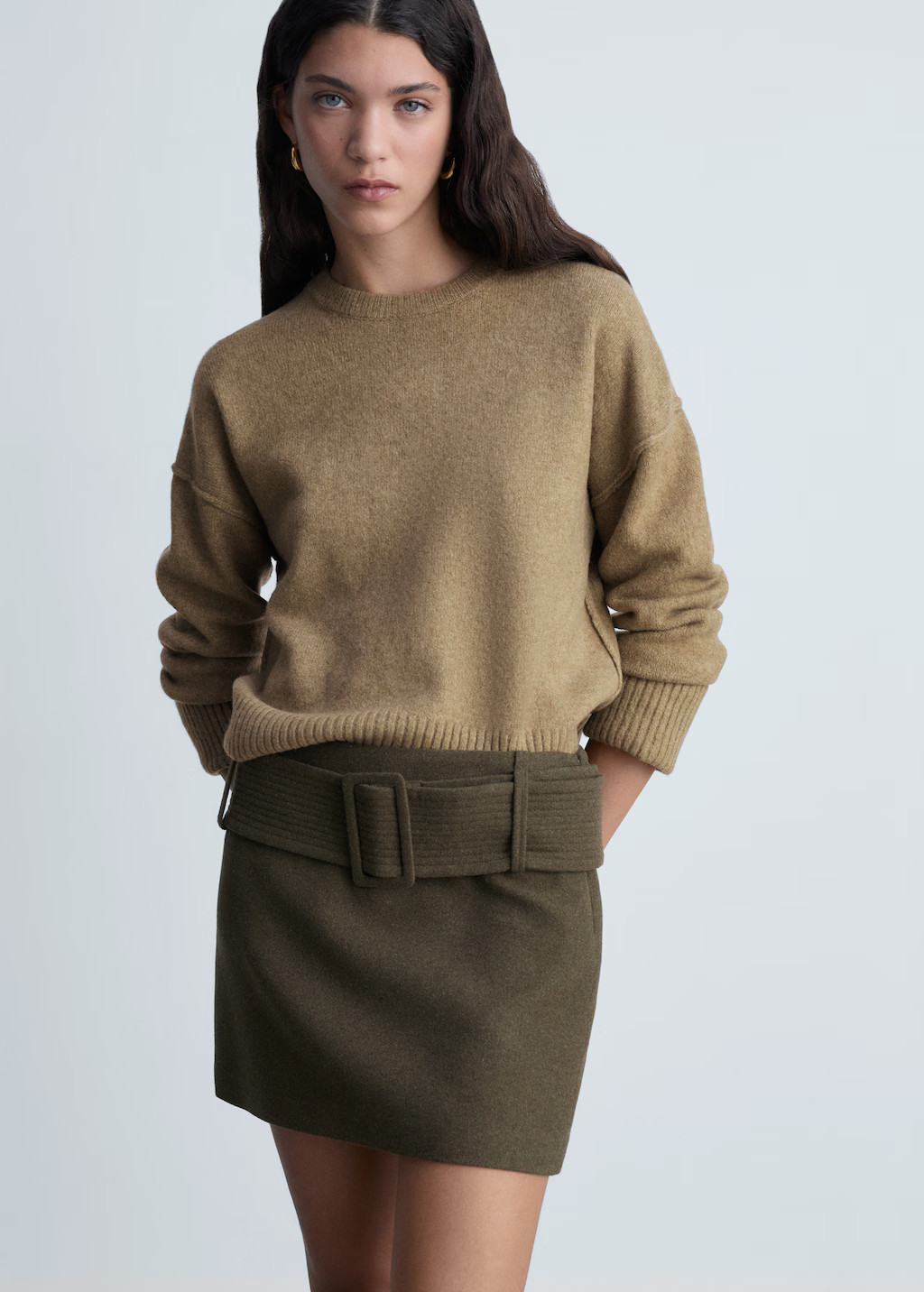 Rolled-up sleeves sweater - Women | MANGO USA | Mango (US/MX/AU)