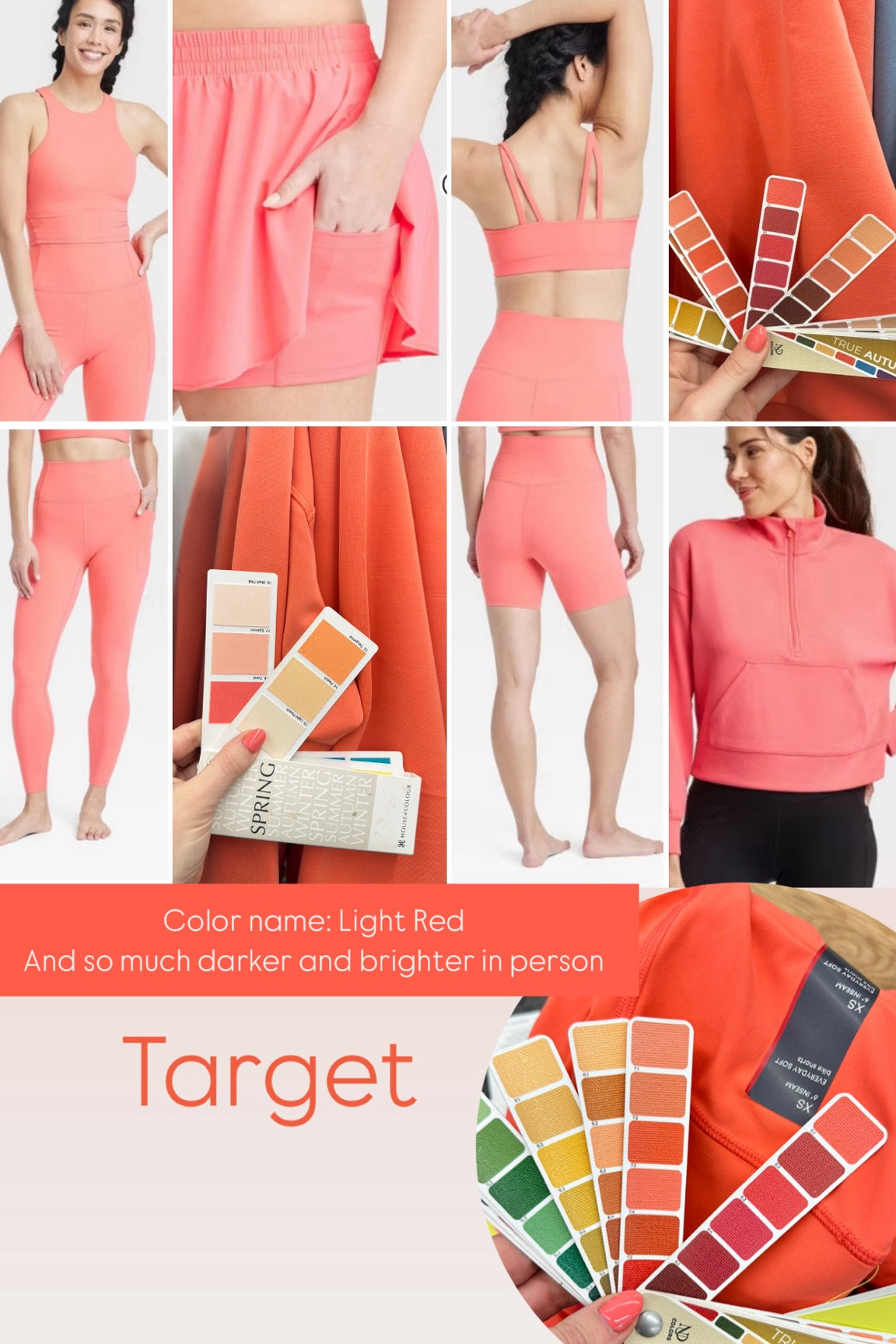 Color Name: Light Red

For HOC Autumn, HOC Spring, True Autumn, True Springg

#LTKActive