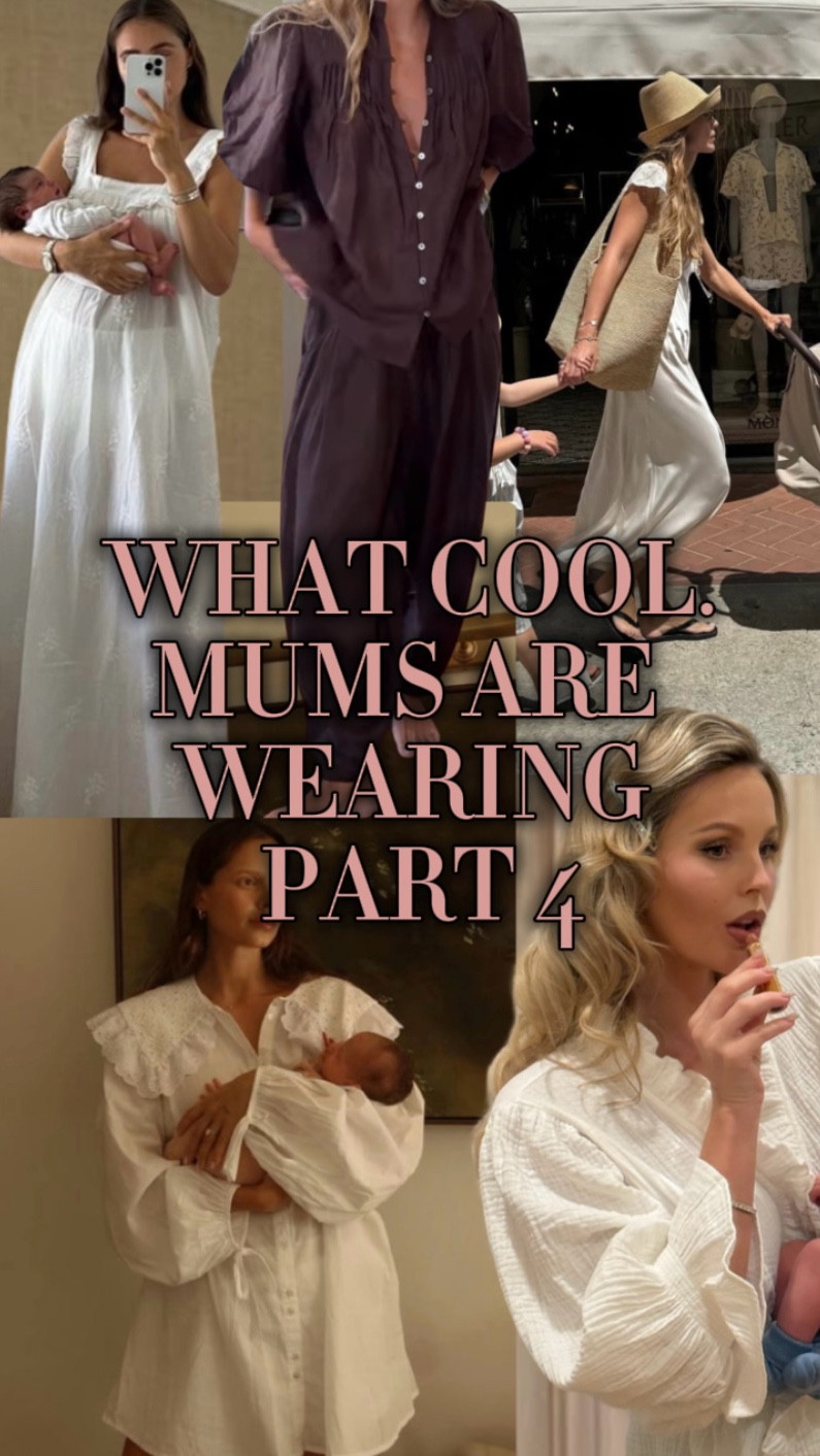 What cool mums are wearing part 4 -Postpartum edition/ Summer . 

#LTKsummer #LTKmaternity #LTKaustralia