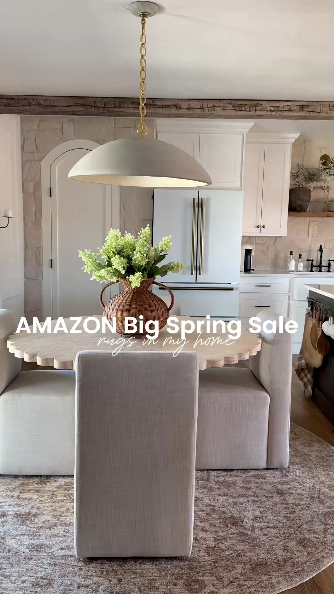 @amazon big spring sale is still happening through today 3/30! Linking my neutral textured rugs that are on sale. My dining chairs are also part of the sale and these are super durable. I’ve even taken them outside and pressure washed them to clean and it worked like a charm! #ad #founditonamazon

#LTKSeasonal #LTKSaleAlert #LTKHome