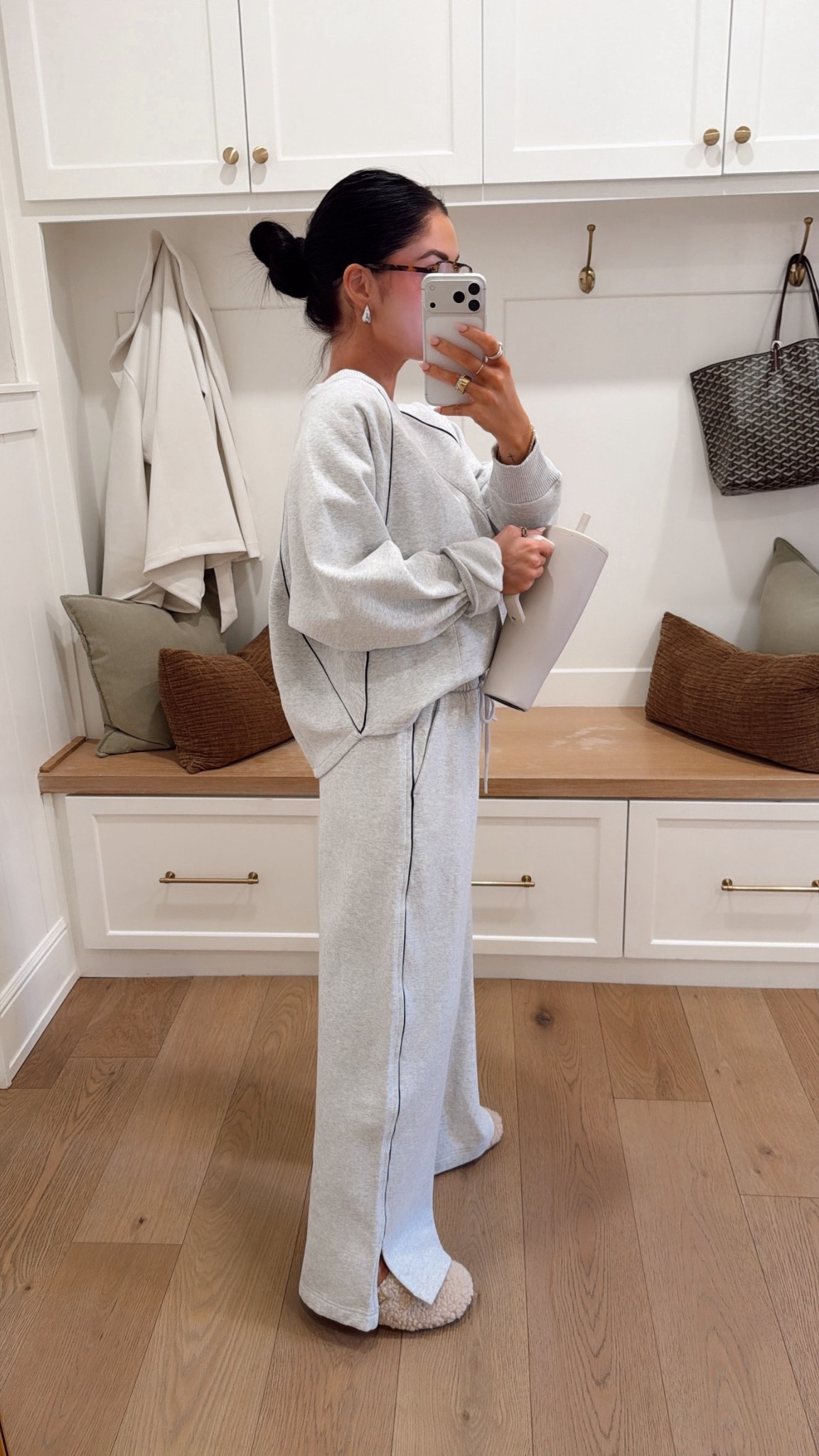 True to size, but if you are in between sizes, I would size down on the pants