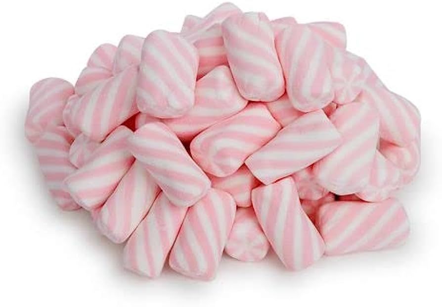The Snackery Puffy Poles Jumbo Marshmallow Twists… (1 PACK, PINK & WHITE) | Amazon (US)