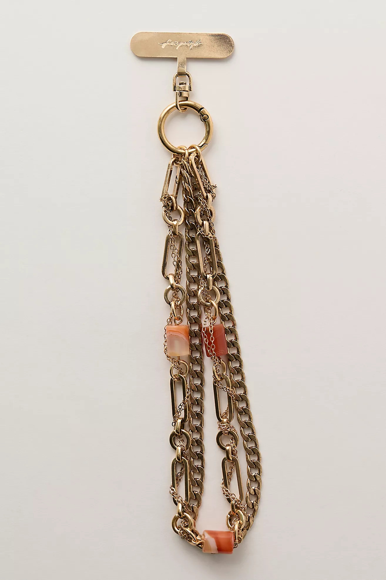 Layered Chain Phone Wristlet | Free People (Global - UK&FR Excluded)