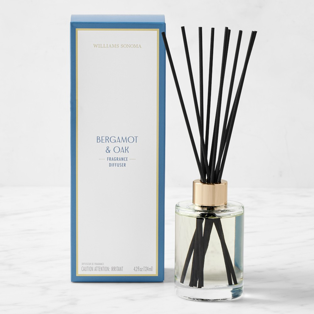 Home Fragrance  Bergamot &amp; Oak Reed Diffuser | Williams-Sonoma
