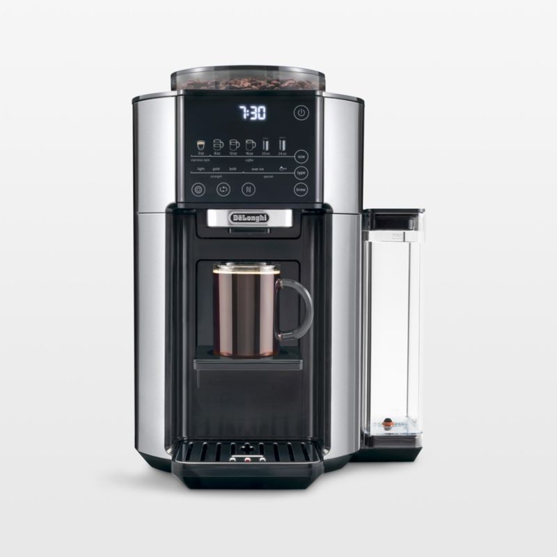 De'Longhi Stainless TrueBrew Automatic Coffee Maker with Bean Extract Technology + Reviews | Crat... | Crate & Barrel