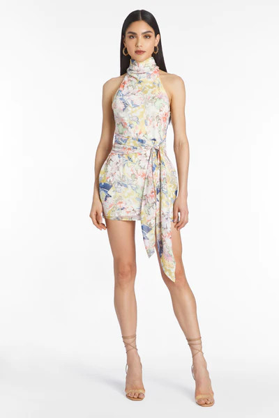 Sandrine Dress in Polaris Print | Amanda Uprichard