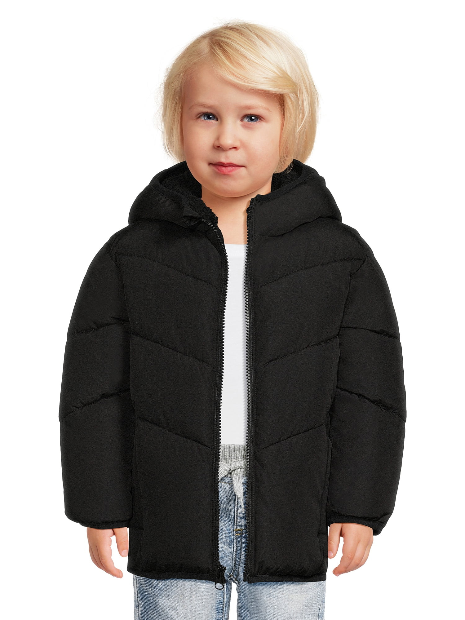 Swiss Tech Baby and Toddler Boy Heavyweight Puffer Jacket, Sizes 12M-5T - Walmart.com | Walmart (US)
