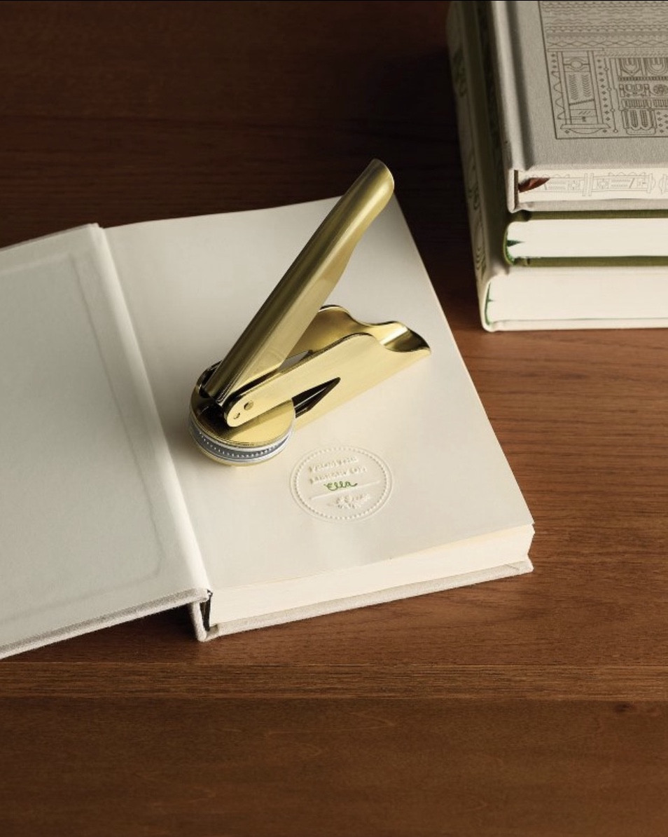 the cutest brass page press for your library. 

#LTKFindsUnder50 #LTKHoliday #LTKHome