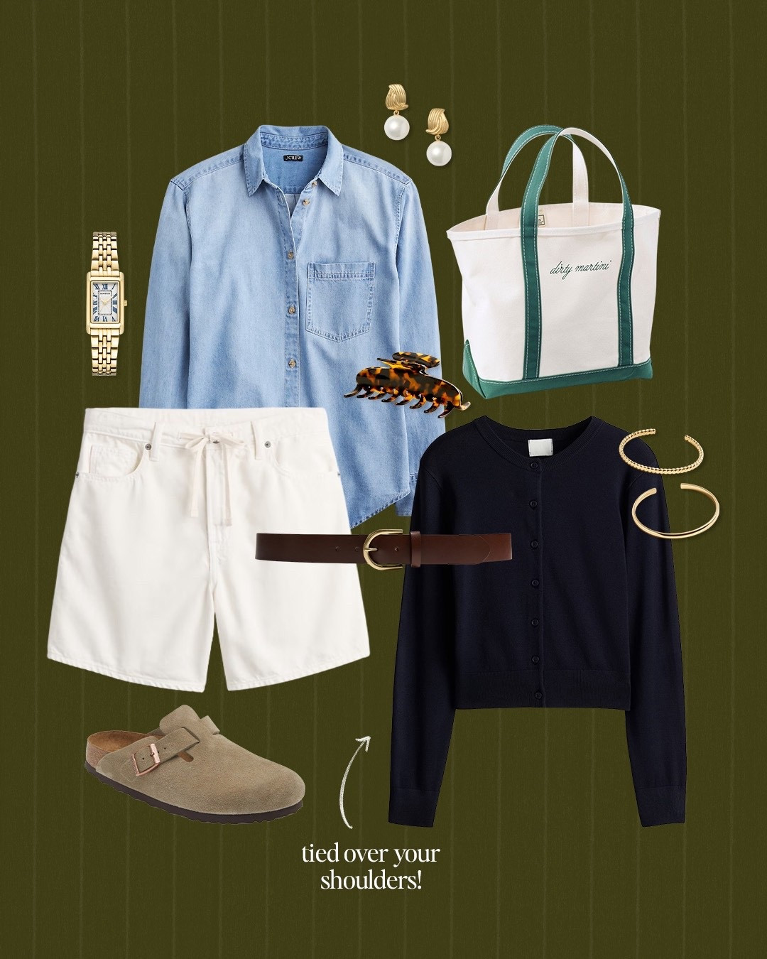 Ina Garten summer outfit | coastal hamptons aesthetic