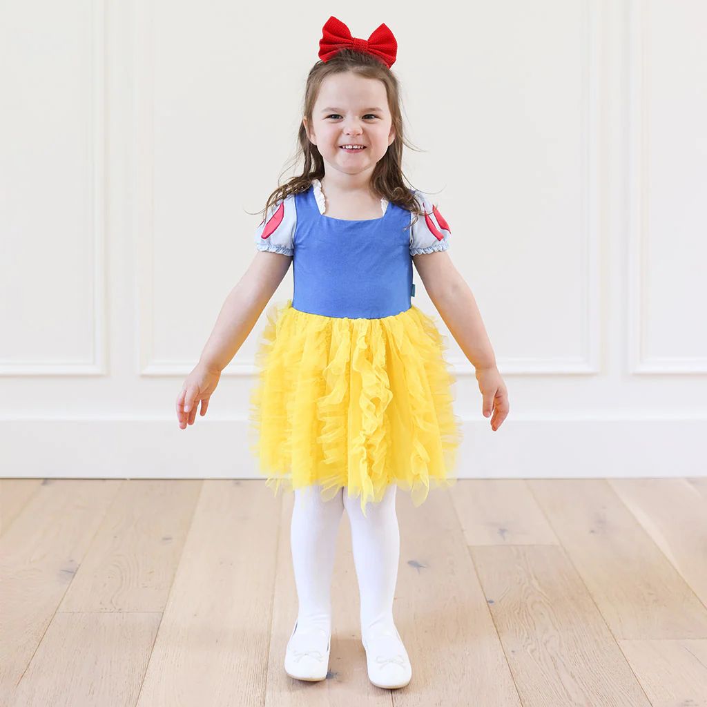 Disney Princess Blue Girl Toddler Tulle Dress | Snow White | Posh Peanut