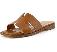 CUSHIONAIRE Women's Voyage slide sandal +Memory Foam, Wide Widths Available | Amazon (US)