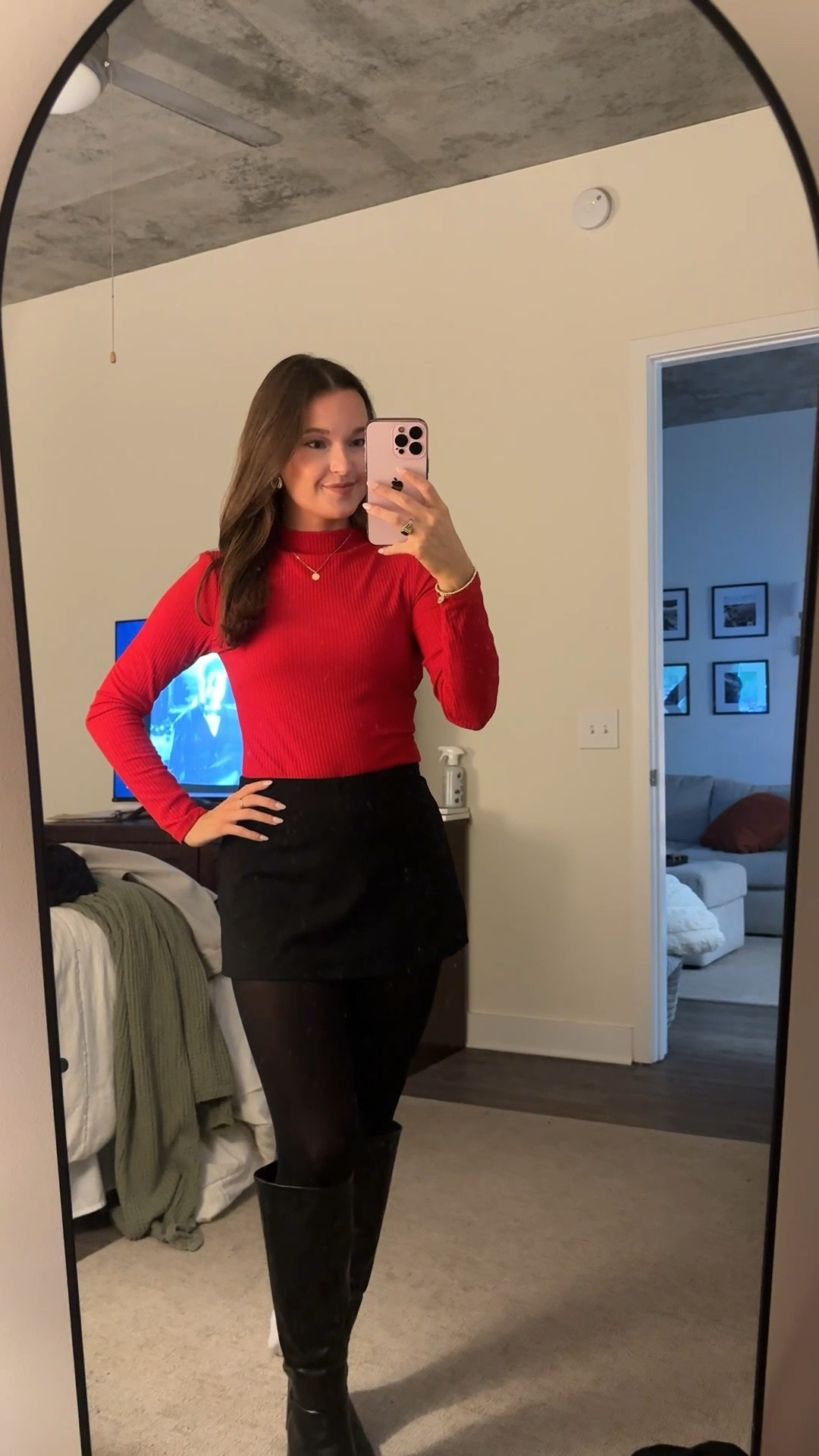 Office holiday party outfit 🎄❤️

#LTKootd #LTKgrwm #LTKHoliday