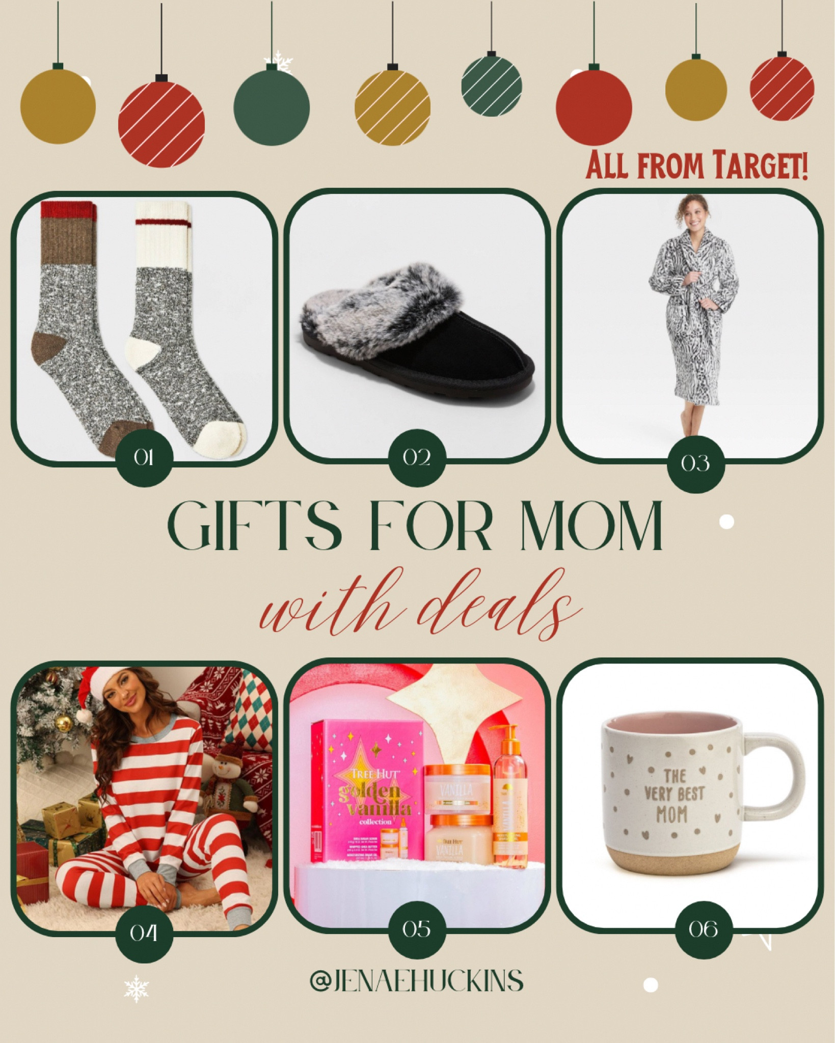 Gifts your mom or any mom will love this holiday season, coziest most stylish slipper, a mug she can use everyday! #giftideas #giftideaformom #targetgiftfind #cybermonday 

#LTKGiftGuide #LTKCyberWeek #LTKHoliday