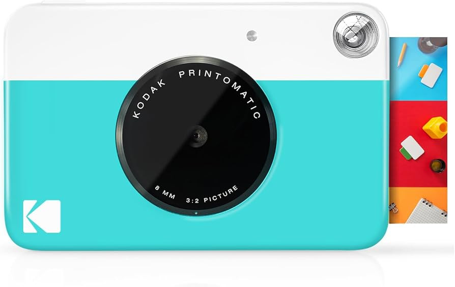 KODAK Printomatic Digital Instant Print Camera - Full Color Prints On ZINK 2x3" Sticky-Backed Pho... | Amazon (US)