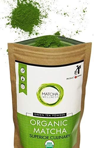 Matcha Green Tea Powder - Superior Culinary - USDA Organic From Japan -Natural Energy & Focus Boo... | Amazon (US)