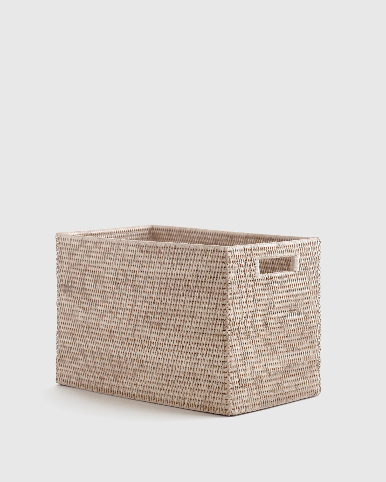 Handwoven Rattan Legal Size Storage Box | Quince