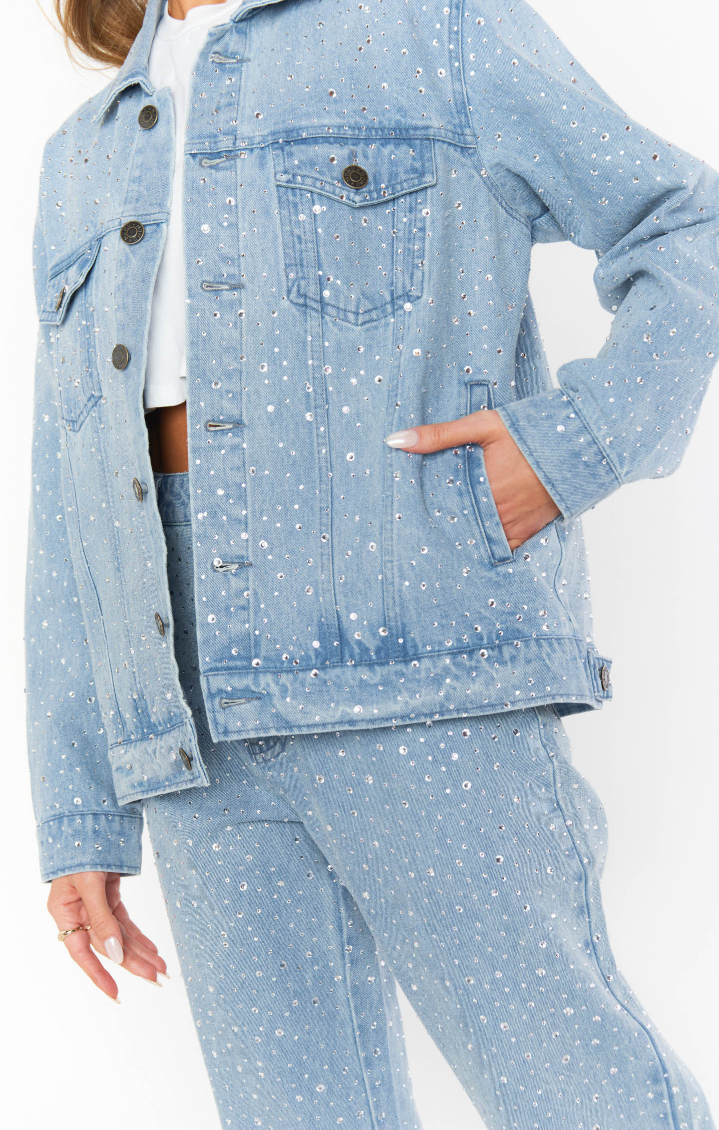 Dover Denim Jacket ~ Cloud Cover | Show Me Your Mumu