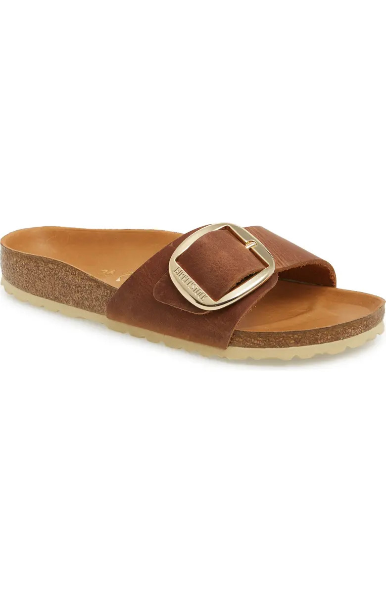 Madrid Big Buckle Slide Sandal (Women) | Nordstrom