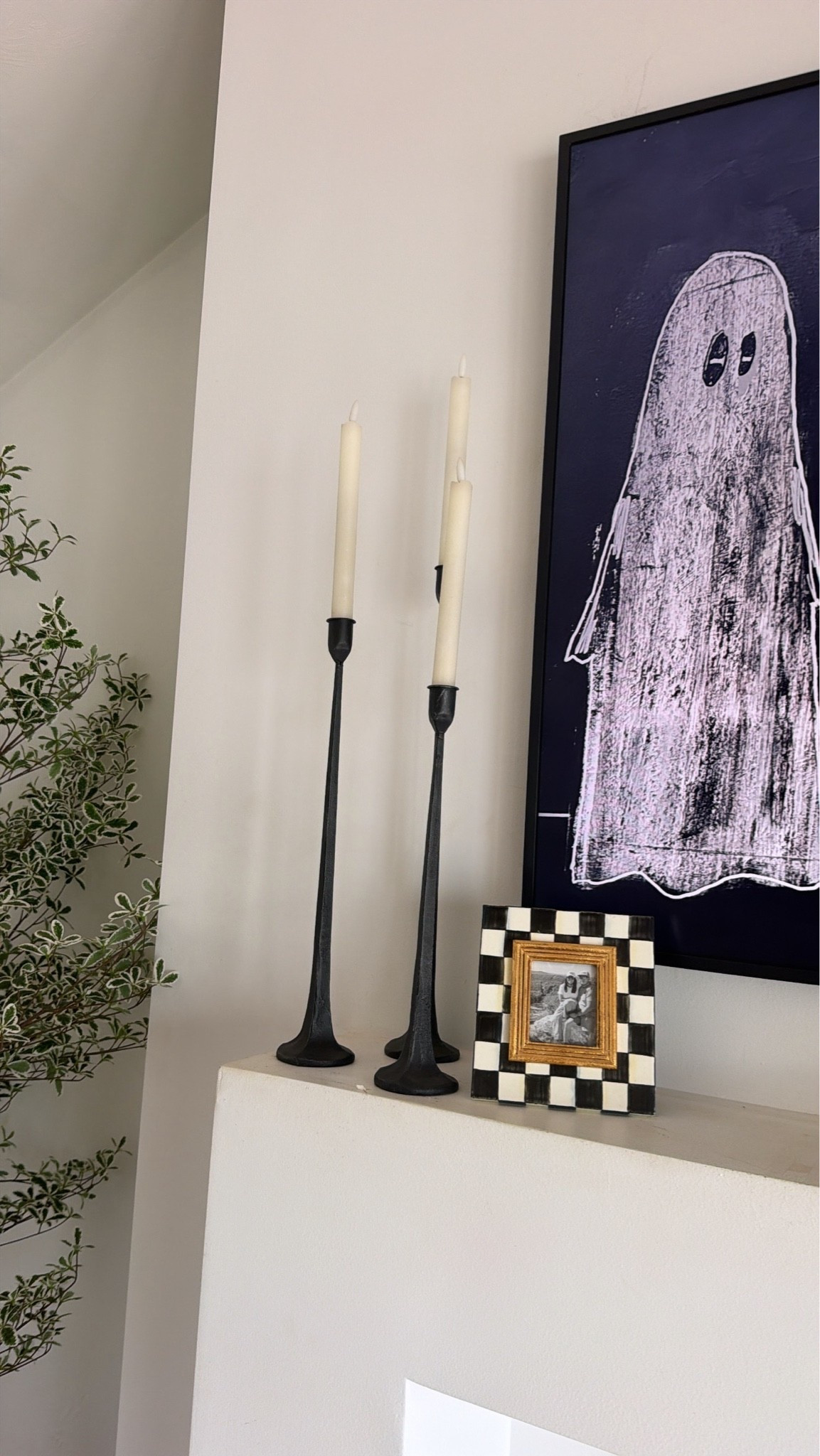 My large cast iron candlesticks have been restocked and free shipping!