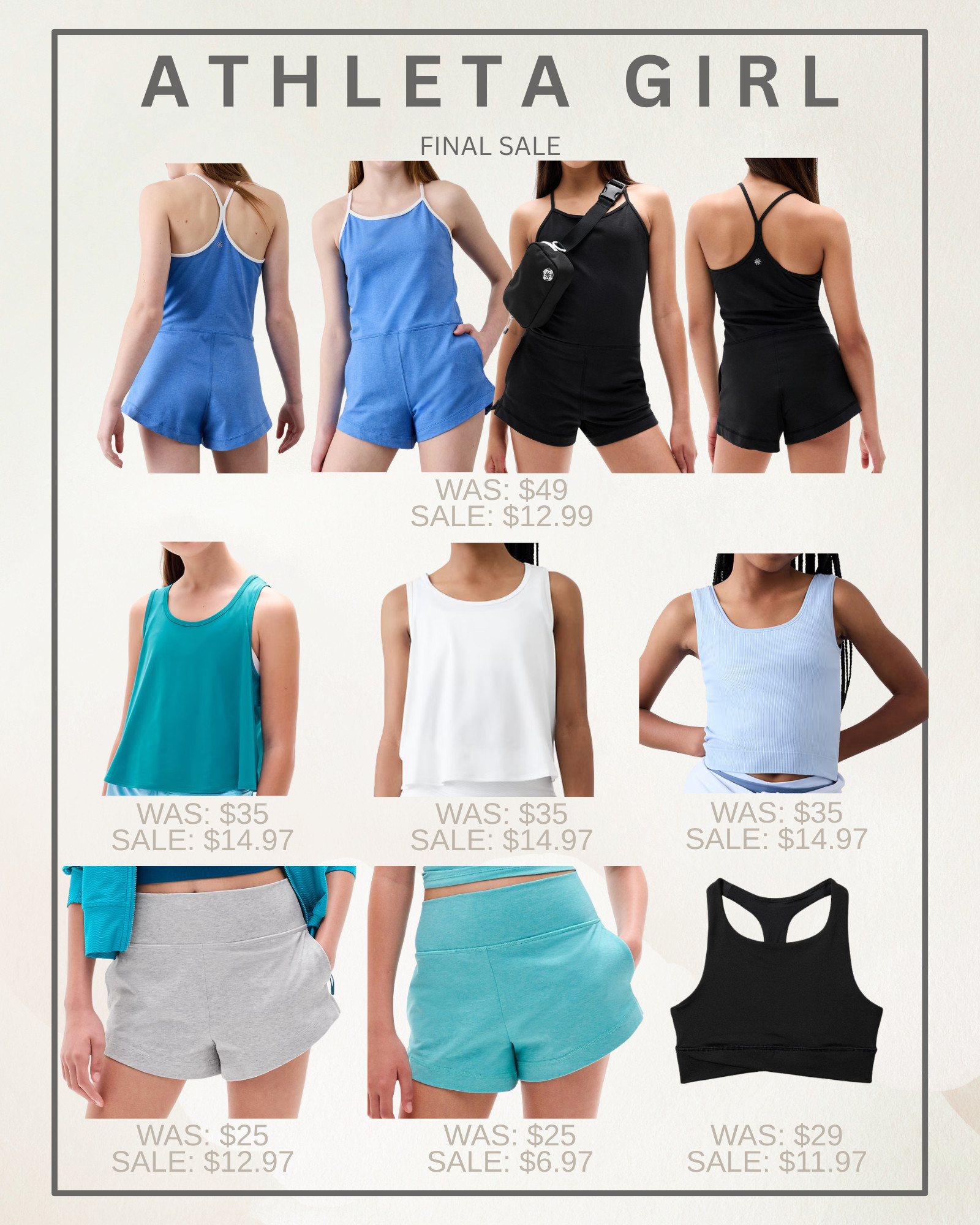 athleta girl final sale! girls activewear - tween back to school outfits - teen back to school outfits - girls fashion  

 #LTKSaleAlert #LTKFindsUnder50 #LTKKids