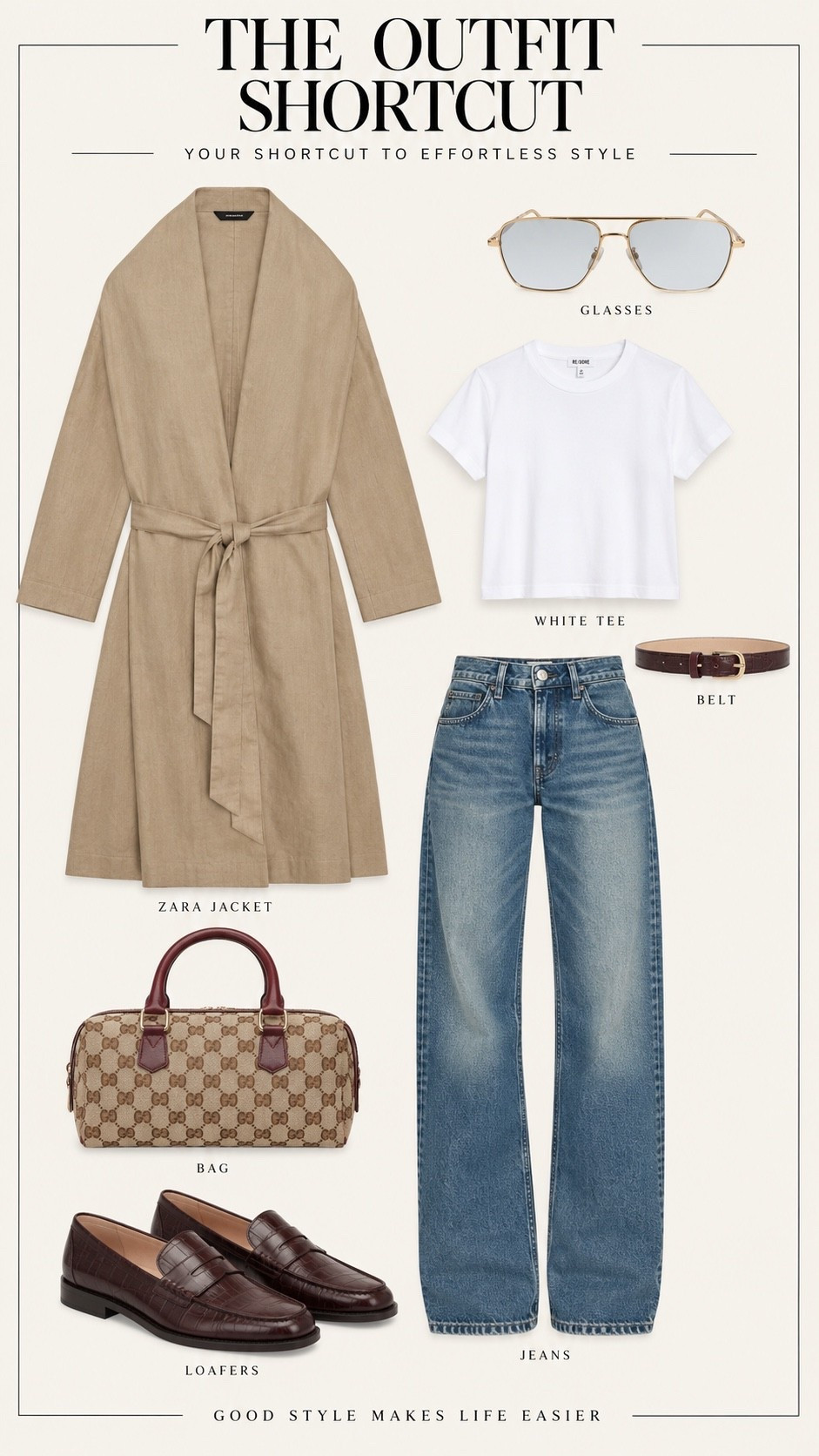 I love this mix for fall. The longer Zara jacket with relaxed denim feels a little different and I love the burgundy accessories with it. Also very into loafers with baggier jeans right now🤌🏻

#LTKootd #LTKWorkwear #LTKOver40