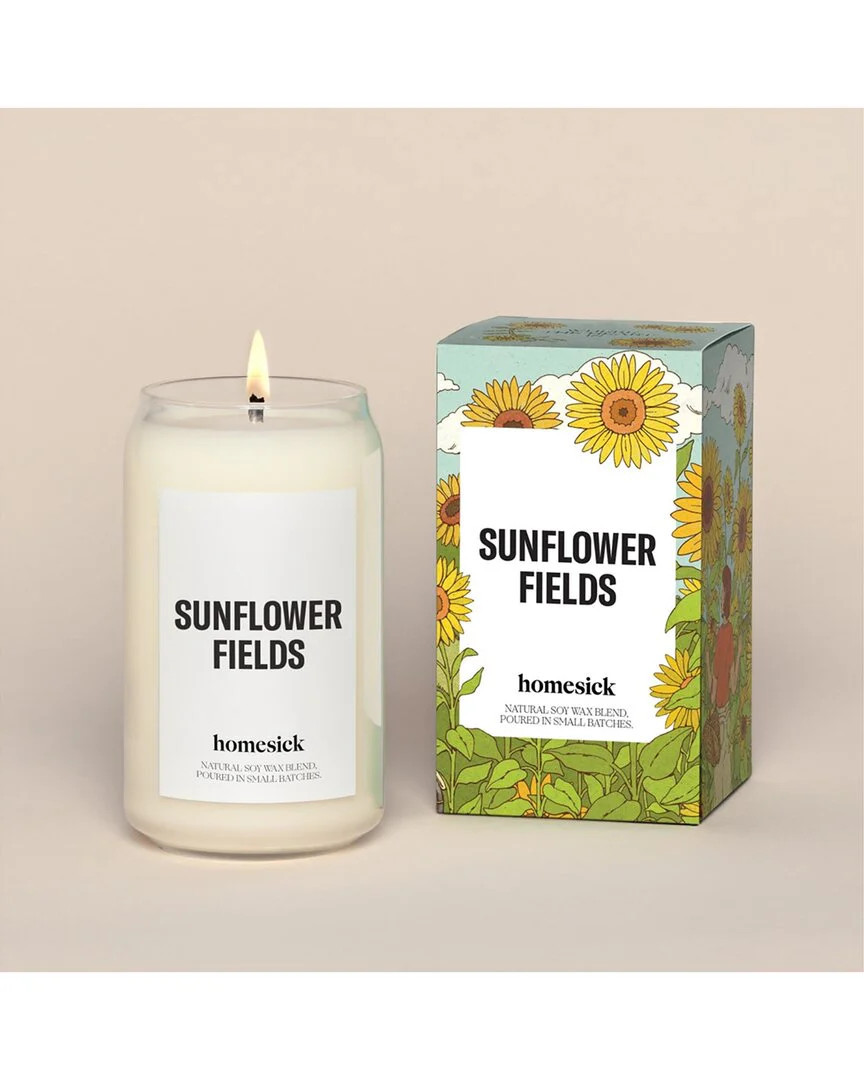 Homesick Sunflower Fields Candle | Shop Simon