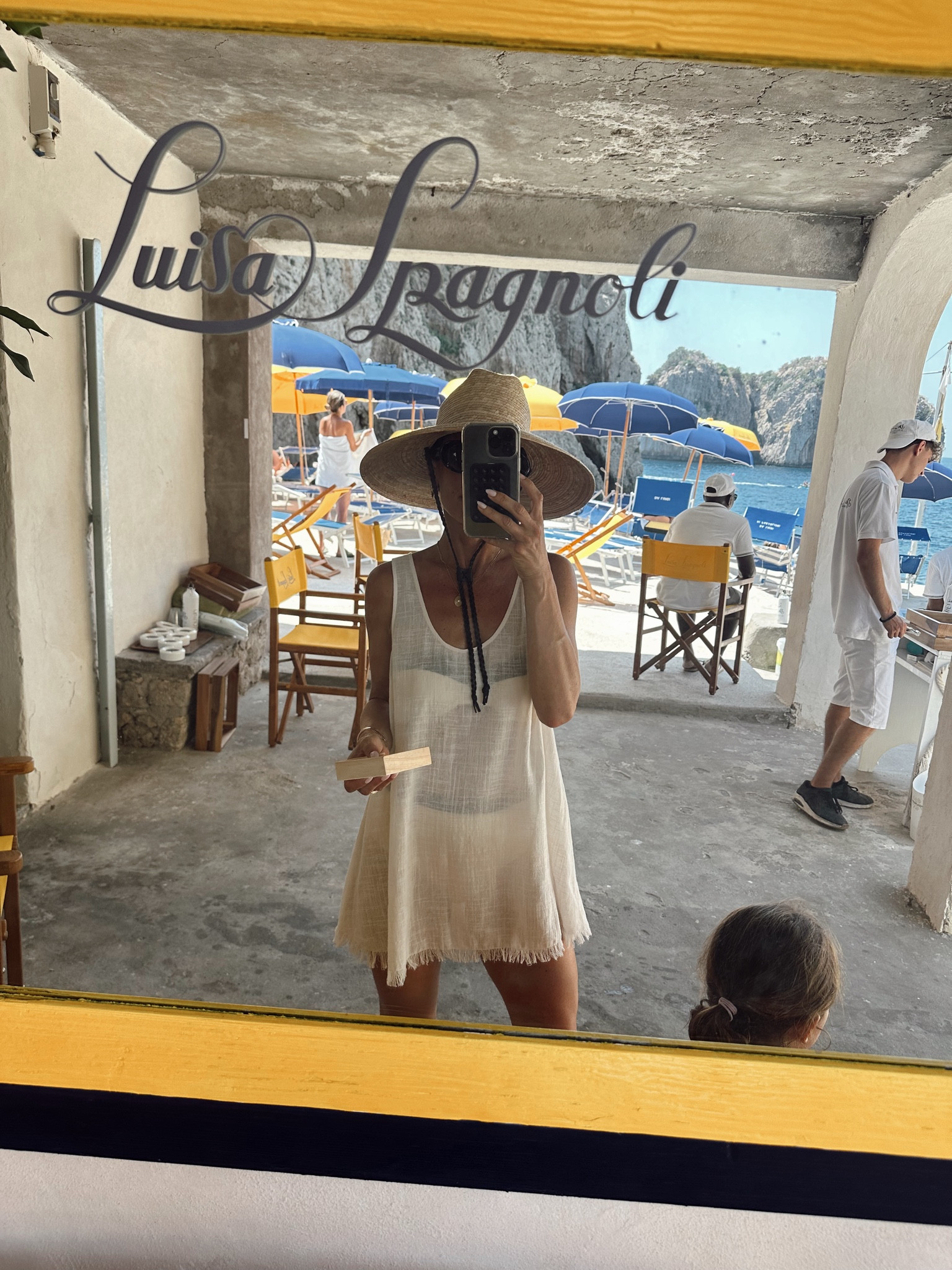 Lightweight linen coverup easy to throw on and go from ocean to Lunch 

#LTKOver40