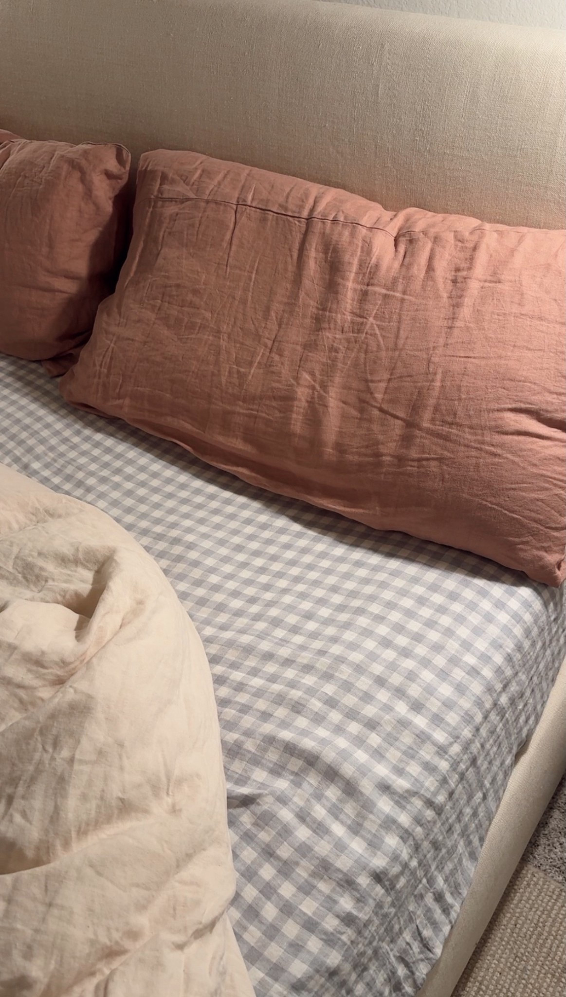 Bedding, linen bedding, gingham sheets

#LTKStyleTip #LTKHome #LTKFindsUnder100