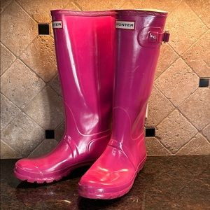 Women Pink Hunter Boots | Poshmark