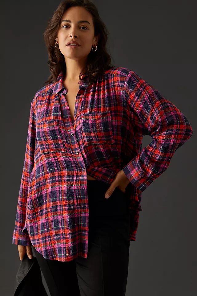 Pilcro Relaxed Shirt | Anthropologie (US)