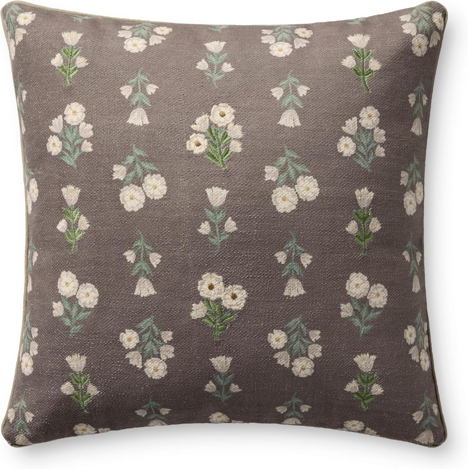 Loloi Chris Loves Julia Posie Collection PCJ0039 Mauve/Multi 20'' x 20'' Cover Only Pillow | Amazon (US)