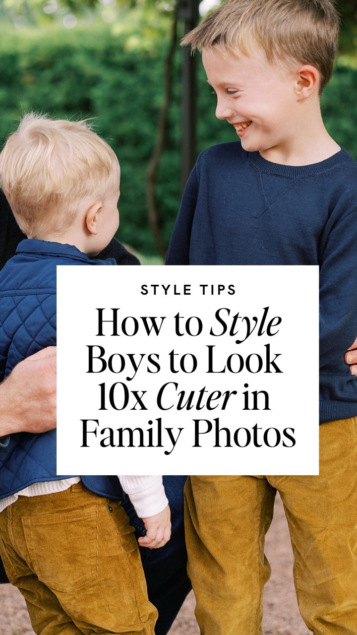 Want your boys to look 10x cuter in fall family photos? Here’s how 👇

✨ Think in layers — vest over shirt, sweater over button-down, or jacket on top.

✨ Skip the jeans. Try corduroy, chinos, or colored pants instead.

✨ Add texture — chunky knits, henleys, or layered sweaters photograph beautifully.

✨ Finish with boots, suede sneakers, or chukkas for a styled (but still comfy) look.

Amazon fashion / boys fashion / boys fall style / thanksgiving outfits / old navy 

#familyphotooutfits #boysfashion #fallfamilyphotos #amazonfinds #ltkfamily #stylingtips

#LTKFamily #LTKKids #LTKStyleTip