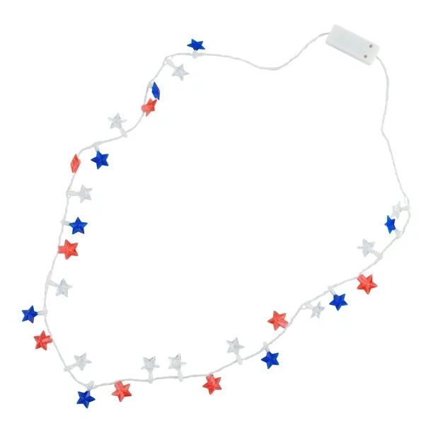 Patriotic Mini Star Necklace -Way to Celebrate | Walmart (US)