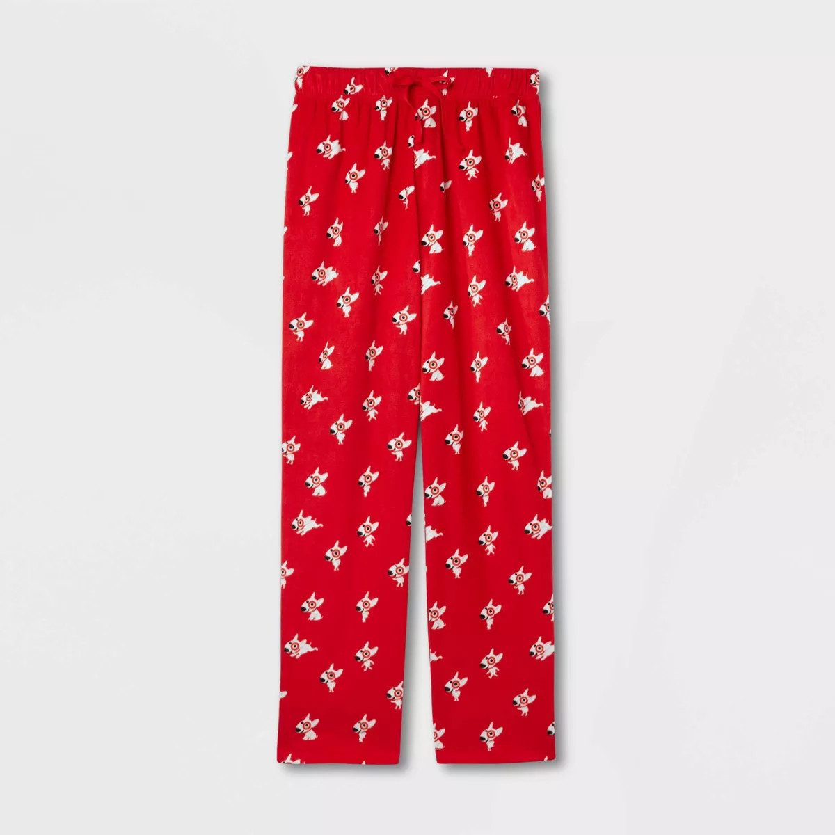 Adult Bullseye Microfleece Matching Family Pajama Pants - Wondershop™ Red | Target