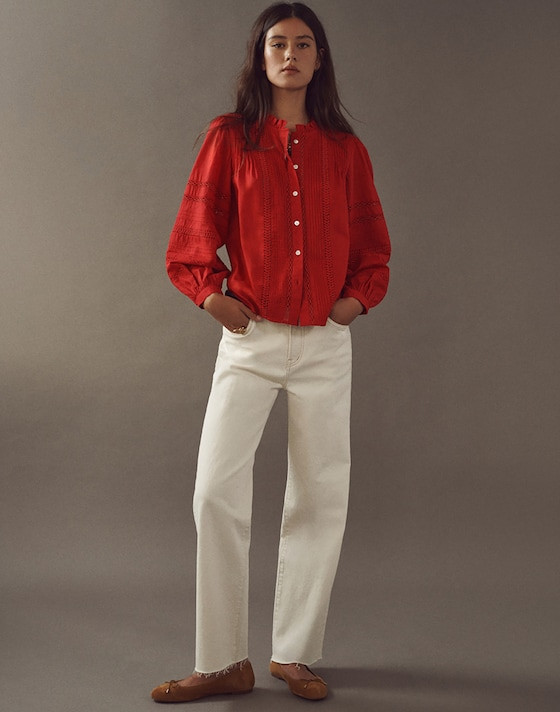 The Perfect Vintage Wide-Leg Crop Jean | Madewell