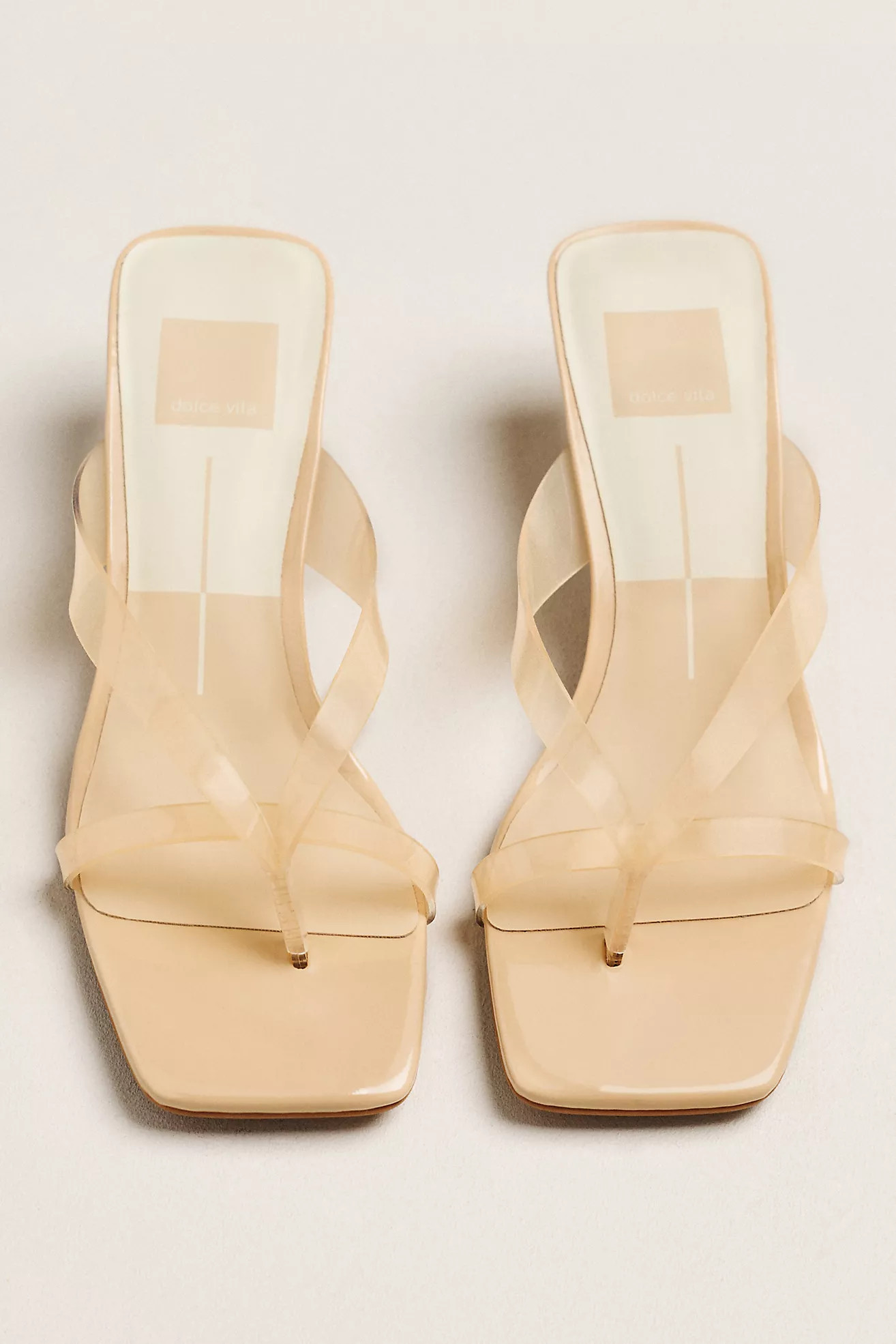 Dolce Vita Brevel Jelly Flip-Flop Heeled Sandals | Anthropologie (US)