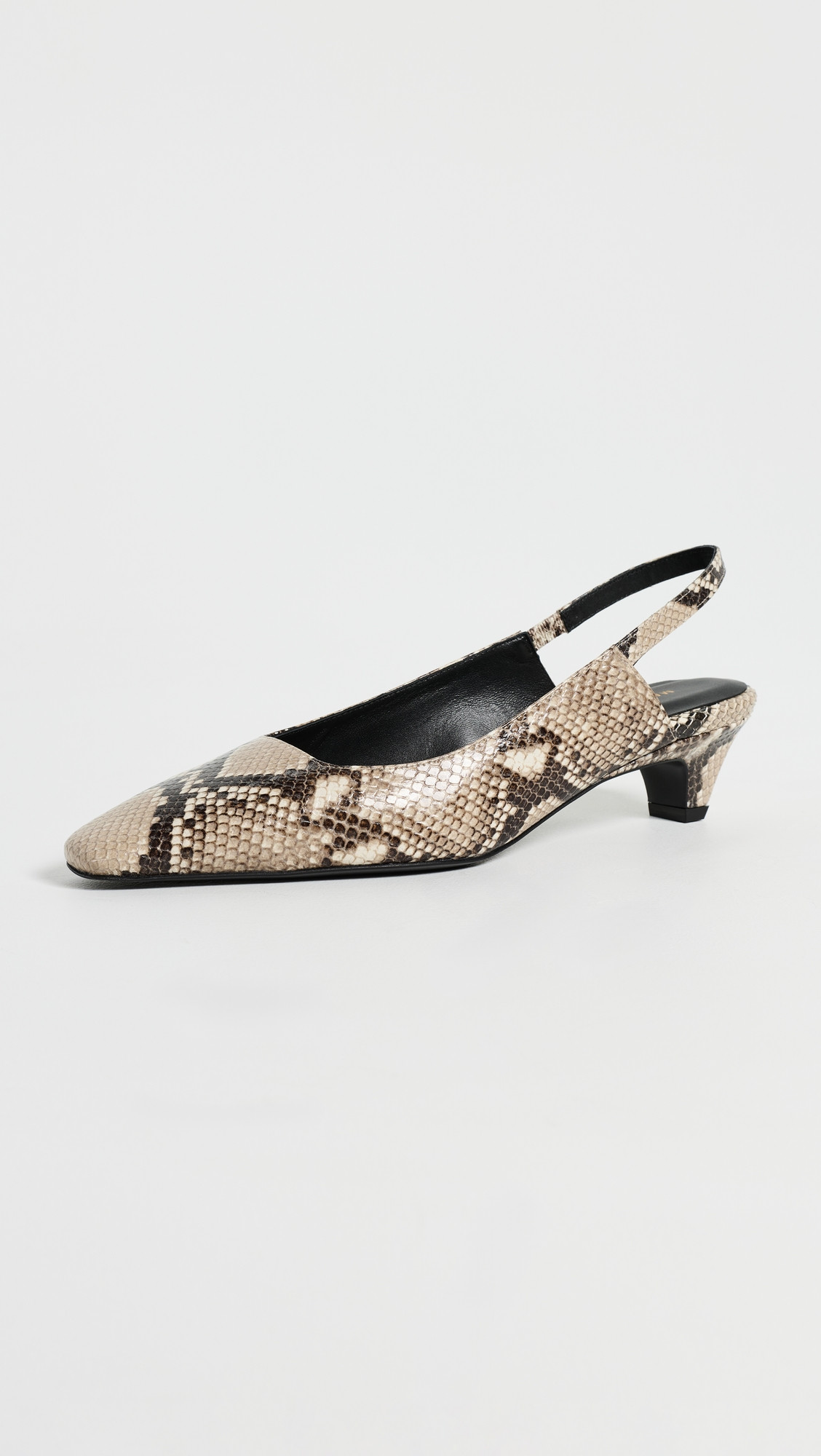 Margaux The Sofia Heels Natural Python Embossed 37 | Shopbop