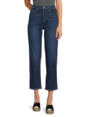 Straight Cropped Jeans | Saks Fifth Avenue OFF 5TH