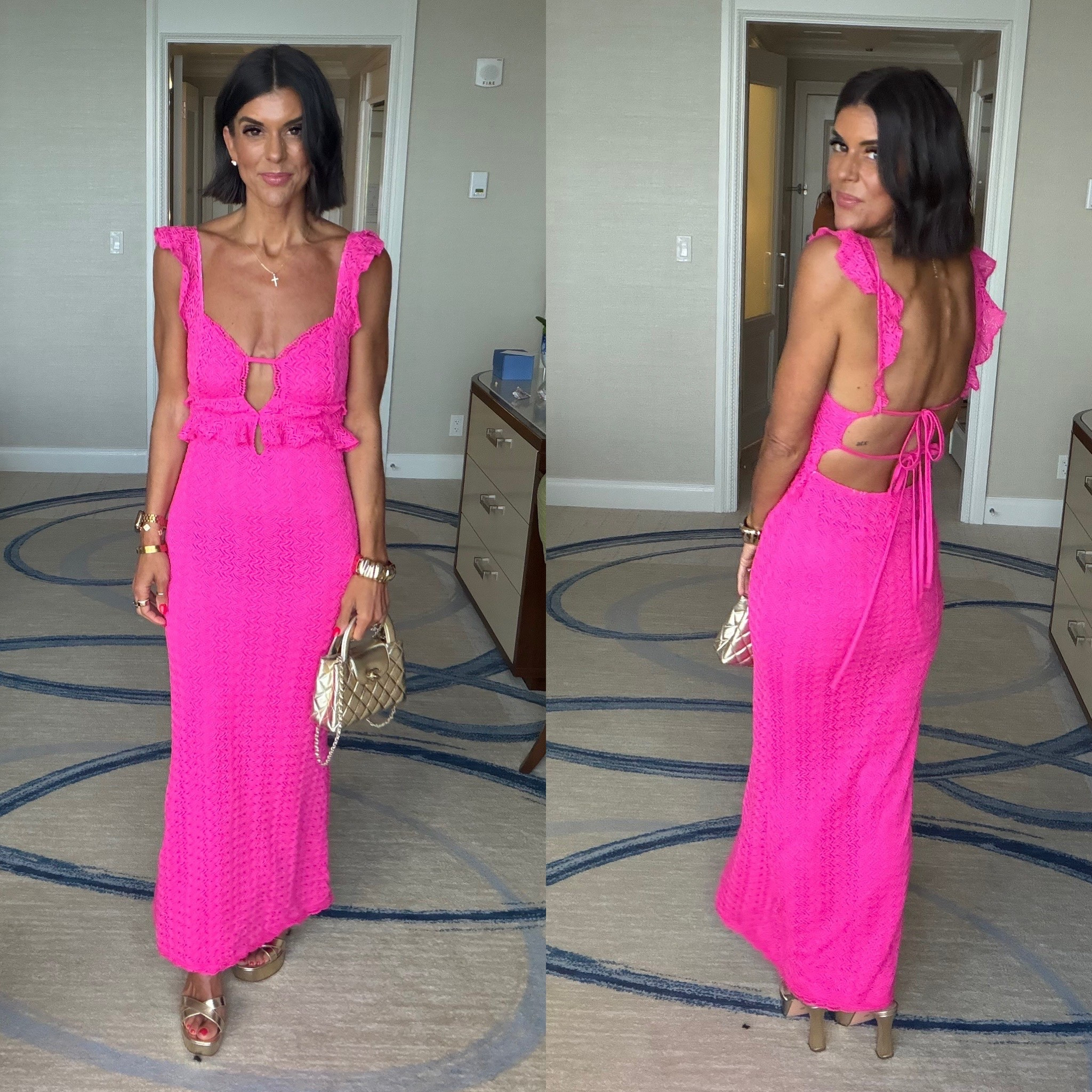 Tonight’s fit! Size small in dress