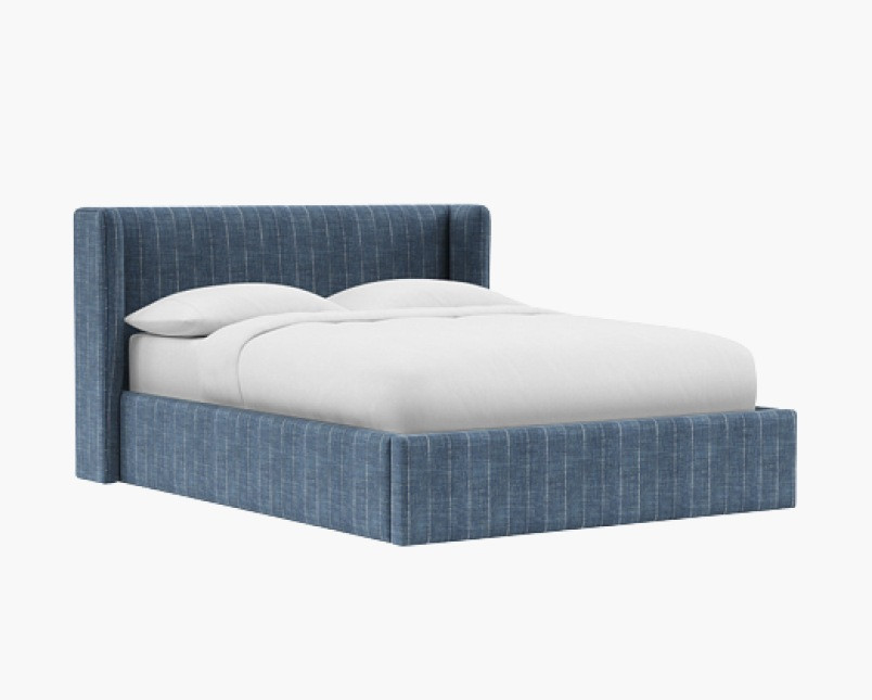 Graham Upholstered Bed with Storage Option | Interior Define