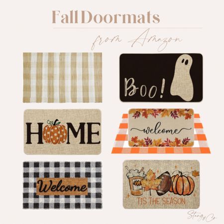 More Fall doormats to get your porch ready for Halloween and Thanksgiving!

Doormat, fall style, fall decor, entryway, Halloween decorations, thanksgiving decor

#LTKSeasonal #LTKhome #LTKstyletip