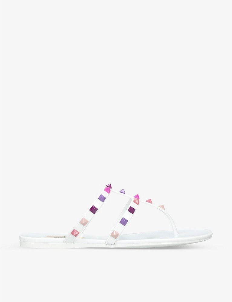 Rockstud rubber gladiator sandals | Selfridges