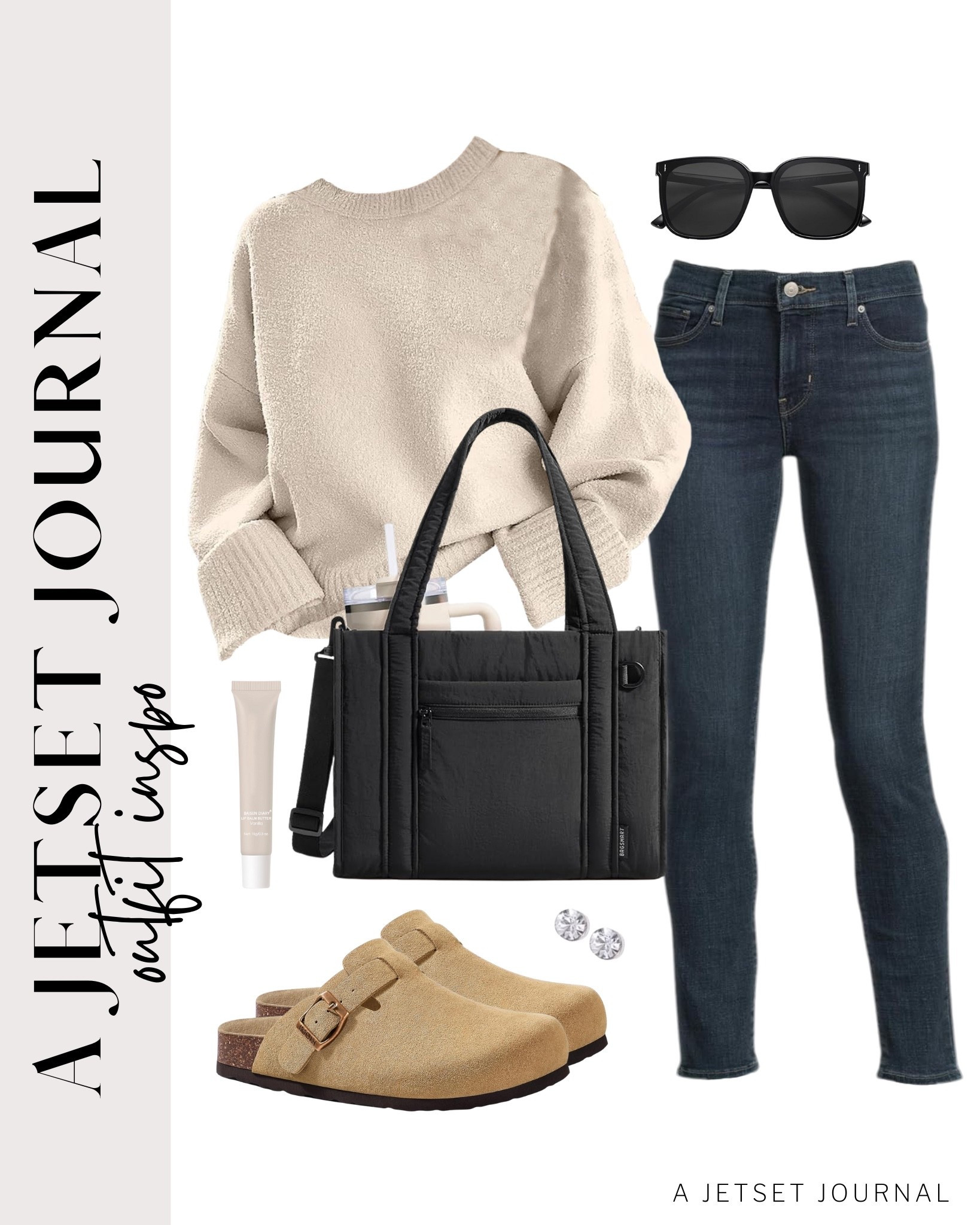 Loving how easy this outfit is. Perfect for lazy mornings or running errands!
lip butter balm, stud earrings, shaping skinny jeans, winter style, casual look, vacation style, winter style, makeup must have, beauty favorite, winter outfit, functional bag, amazon fashion, affordable style

#LTKSeasonal #LTKFindsUnder50 #LTKU