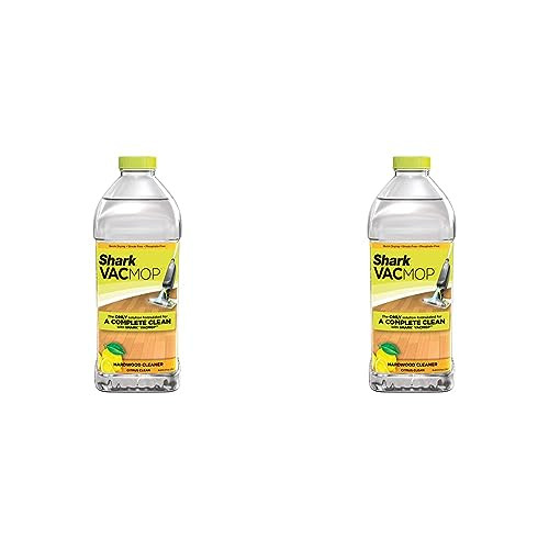 Shark VACMOP Hardwood Cleaner Refill 2 Liter Bottle, 2 Liters, Citrus Clean Scent VCW60, 2 Liters, 67.62 Fl Oz (Pack of 2) | Amazon (US)