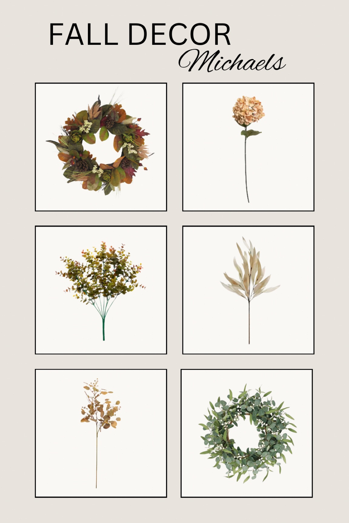 Fall decor!

#fall #homedecor #wreath #fauxstems #hydrangea #eucalyptus #home #budgetfriendly 

#LTKautumn #LTKcasa

#LTKHome #LTKStyleTip