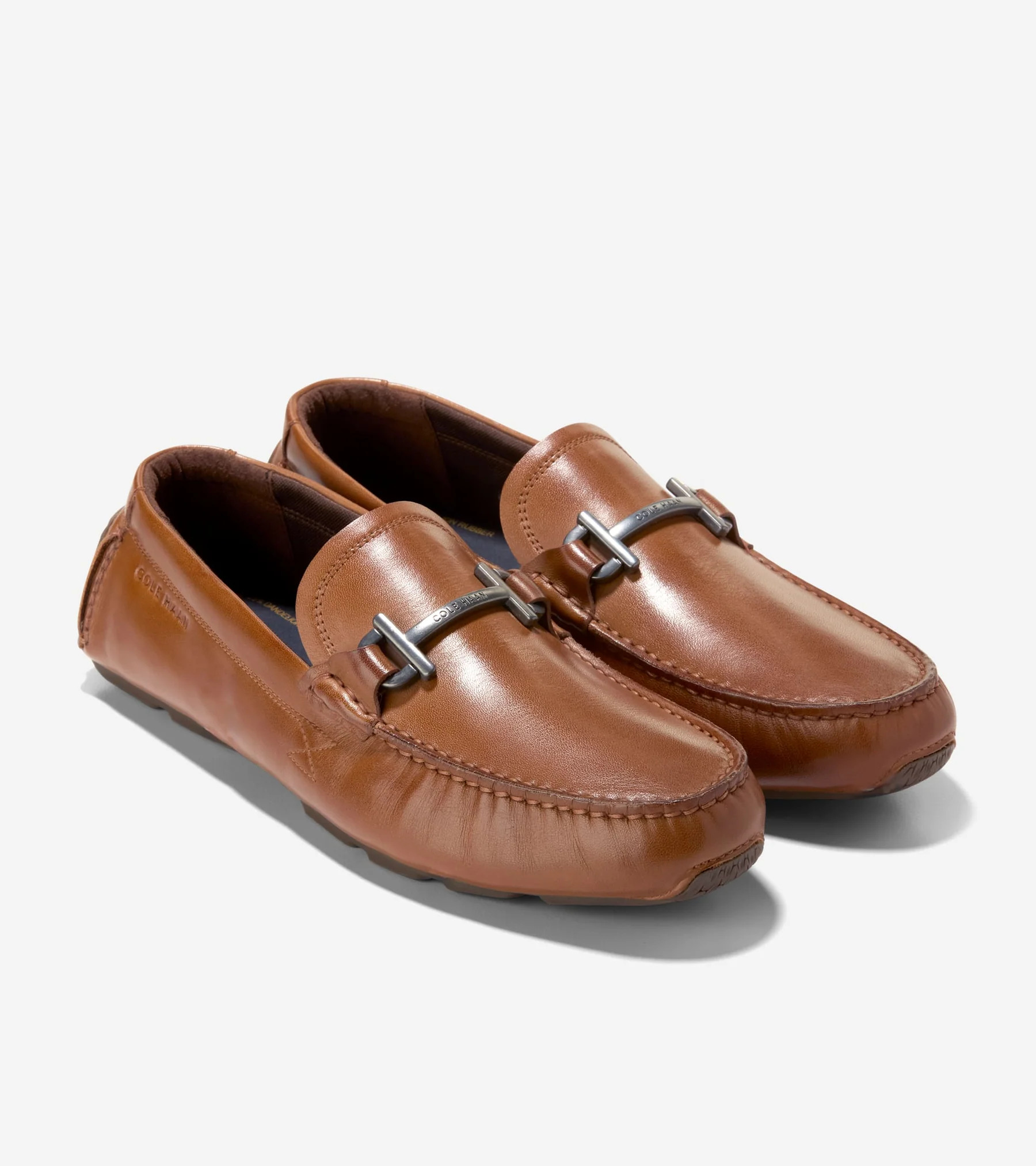 Men's Donohue Grand Bit Driving Loafers in Brown | Cole Haan | Cole Haan (US)
