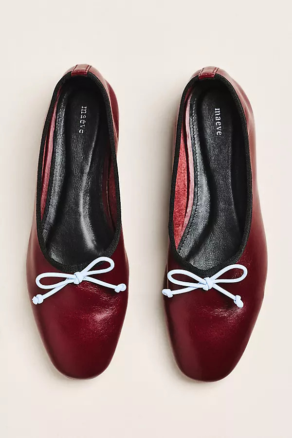 Bowed Ballet Flats | Anthropologie (US)