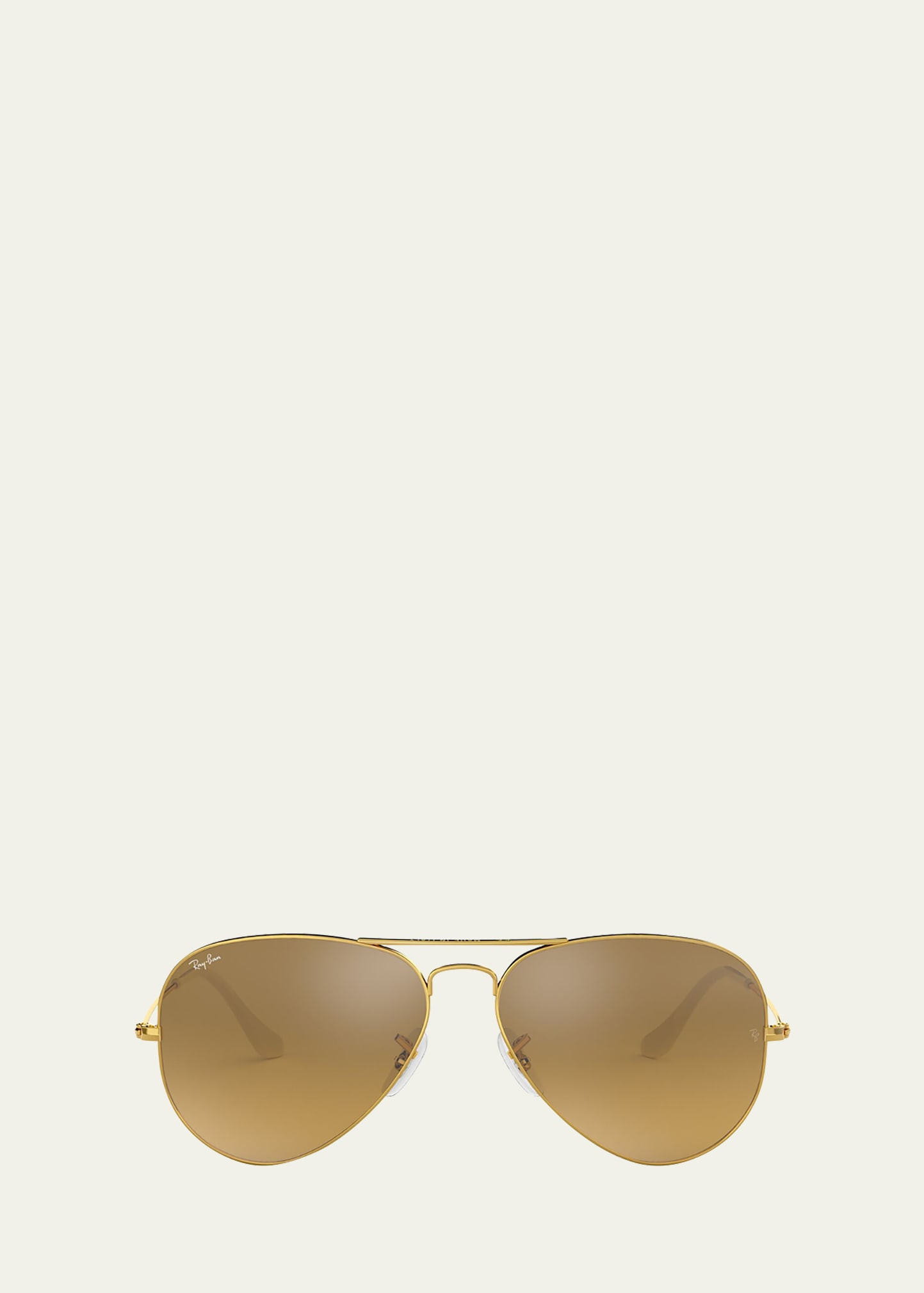 Ray-Ban Mirrored Flash Aviator Sunglasses | Bergdorf Goodman